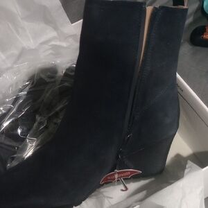 Blondo Midnight Blue Heeled Boots